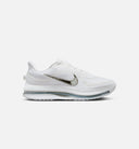 Pegasus Premium Mens Lifestyle Shoe - White/Metallic Silver/Metallic Silver