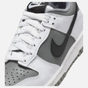 Dunk Low Grade School Lifestyle Shoe - White/Black/Smoke Grey