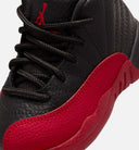 Air Jordan 12 Retro Flu Game Infant Toddler Lifestyle Shoe - Black/Varsity Red