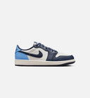 Air Jordan 1 Retro Low OG Obsidian Mens Lifestyle Shoe - Obsidian/University Blue/Sail