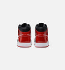 Air Jordan 1 Mid SE Mens Lifestyle Shoe - Black/White/Varsity Red